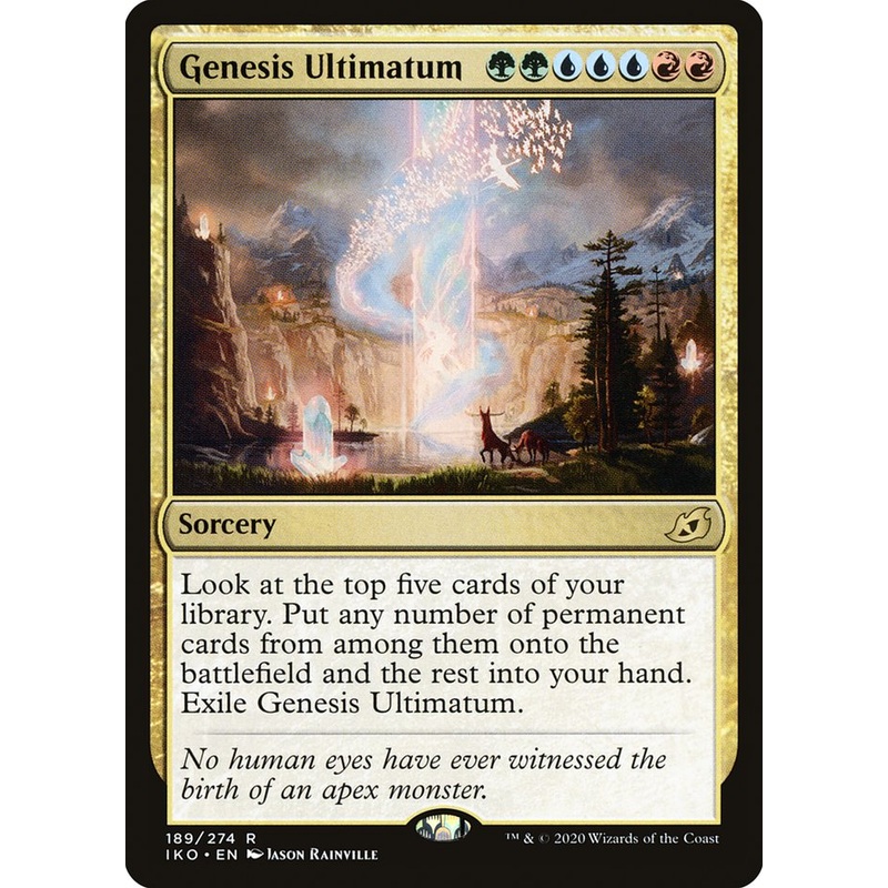 Genesis Ultimatum [Ikoria: Lair of Behemoths]