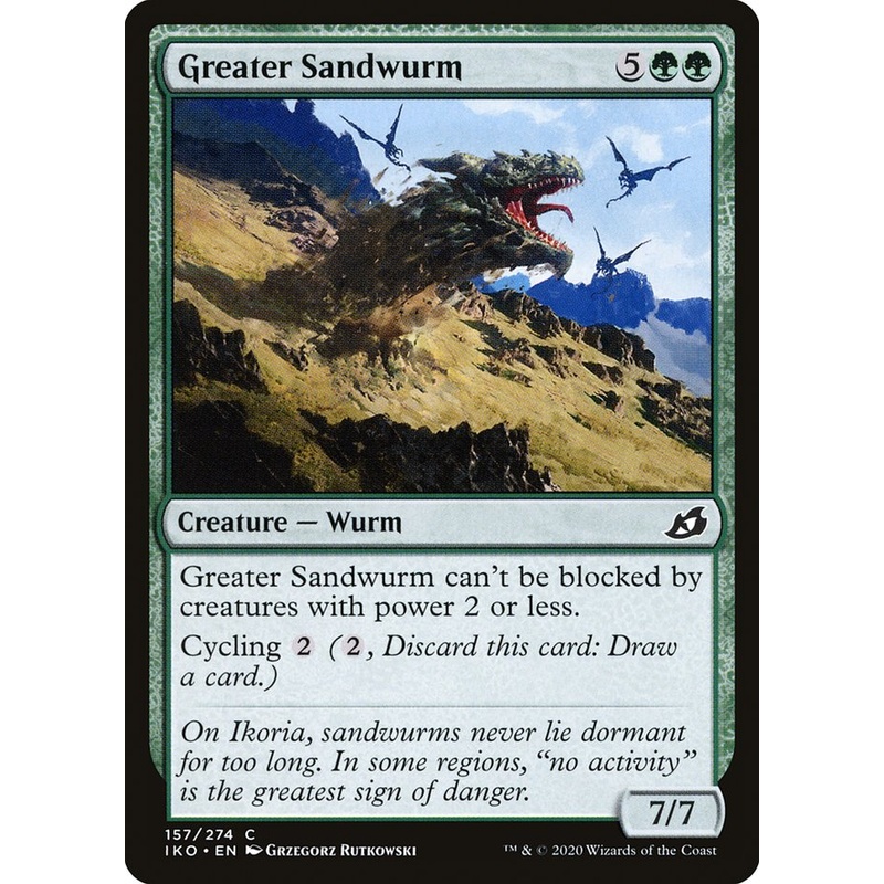 Greater Sandwurm [Ikoria: Lair of Behemoths]