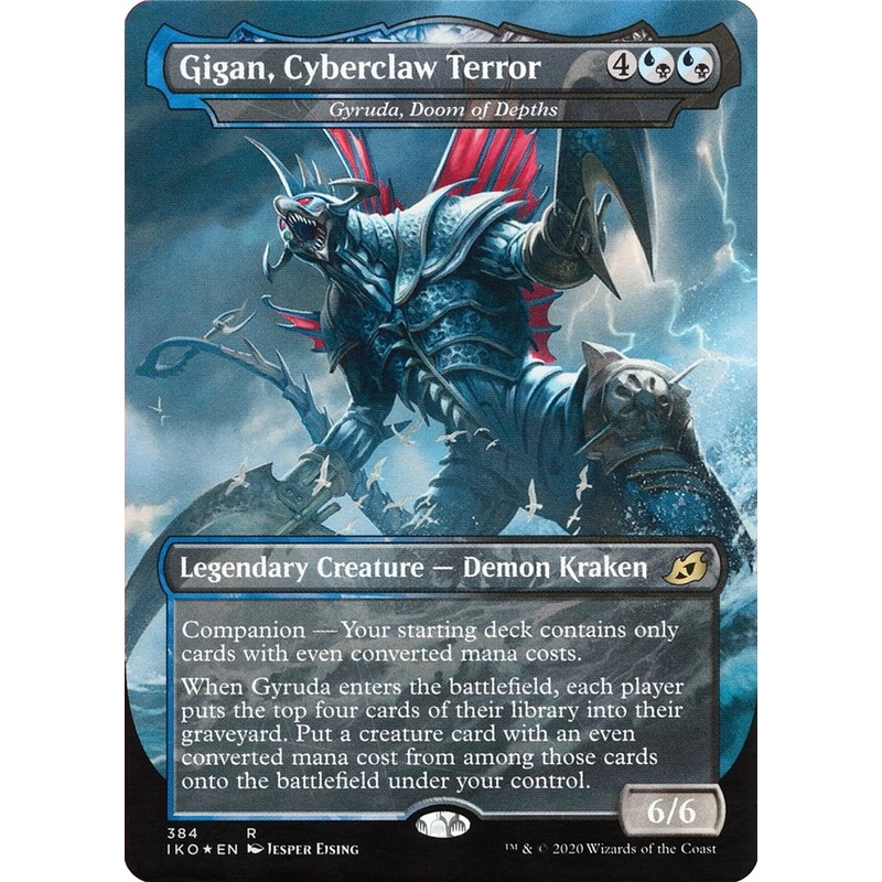 Gyruda, Doom of Depths - Gigan, Cyberclaw Terror (Godzilla Series) [Ikoria: Lair of Behemoths]
