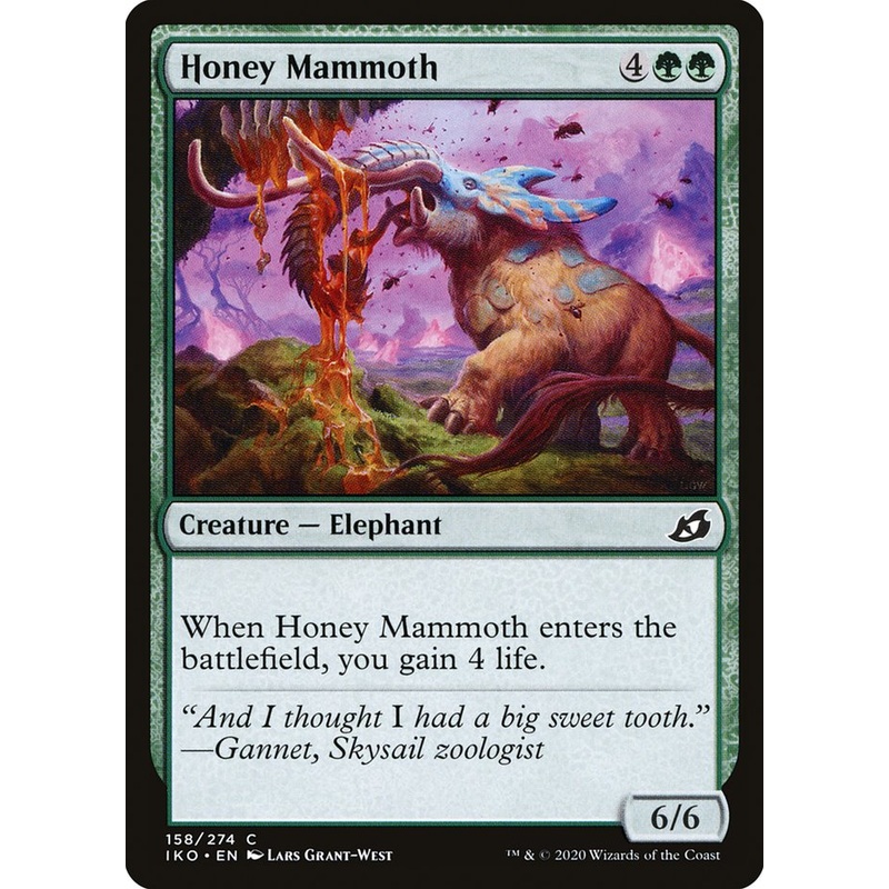 Honey Mammoth [Ikoria: Lair of Behemoths]