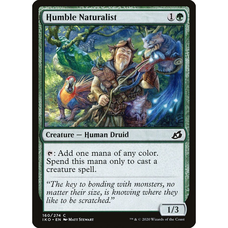 Humble Naturalist [Ikoria: Lair of Behemoths]