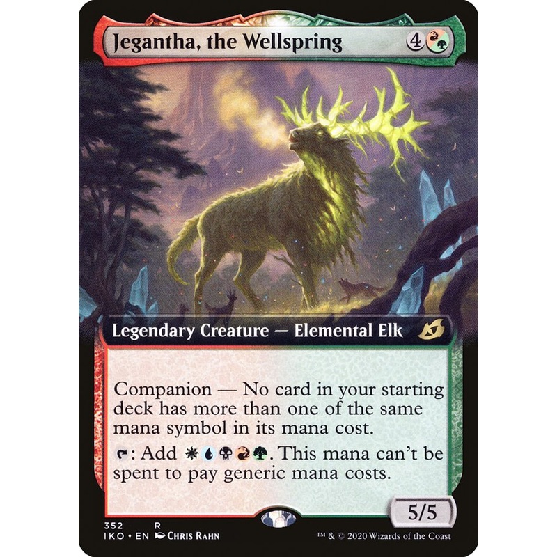 Jegantha, the Wellspring (Extended Art) [Ikoria: Lair of Behemoths]