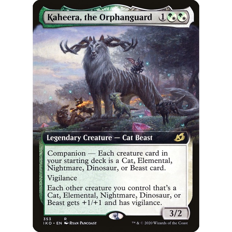Kaheera, the Orphanguard (Extended Art) [Ikoria: Lair of Behemoths]