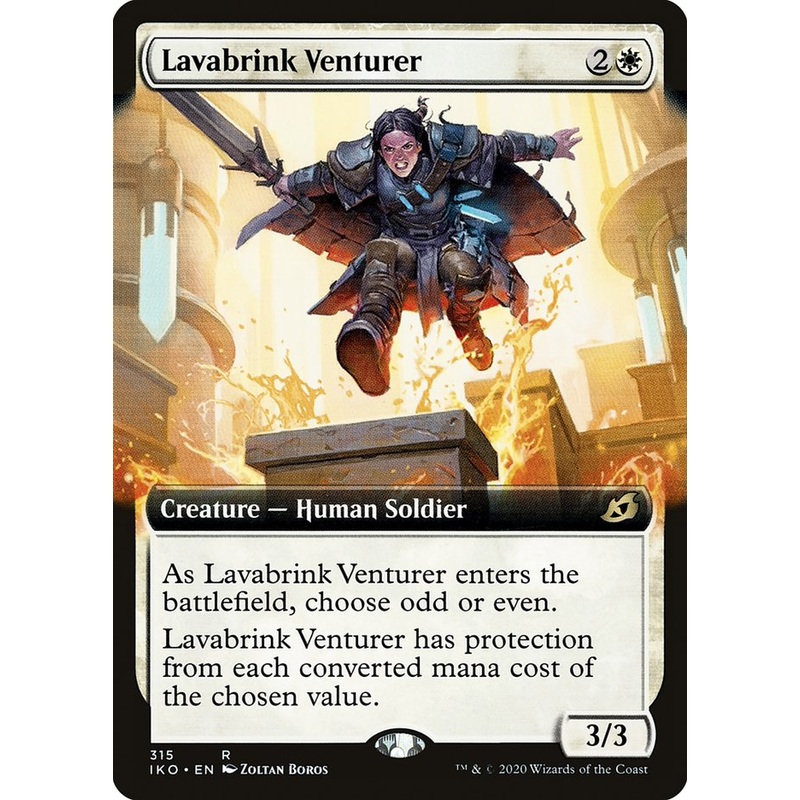 Lavabrink Venturer (Extended Art) [Ikoria: Lair of Behemoths]
