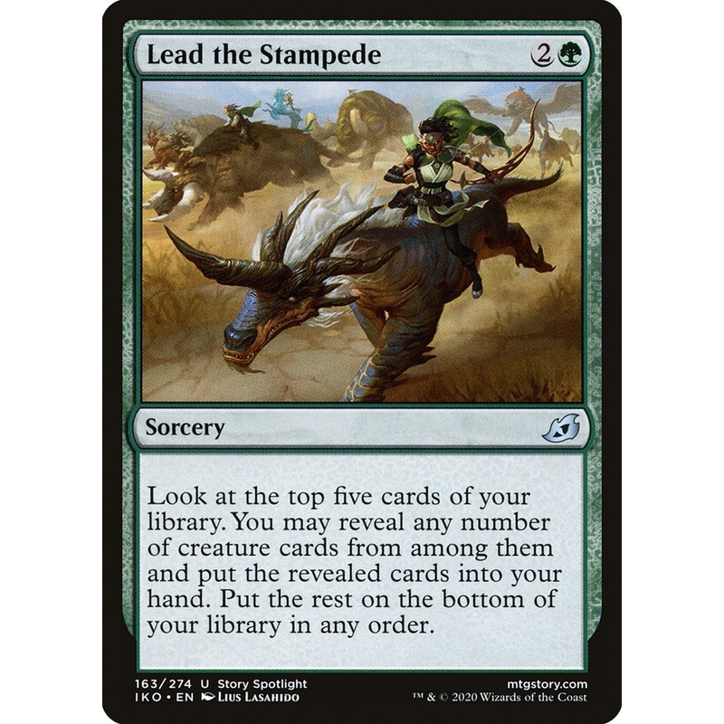 Lead the Stampede [Ikoria: Lair of Behemoths]
