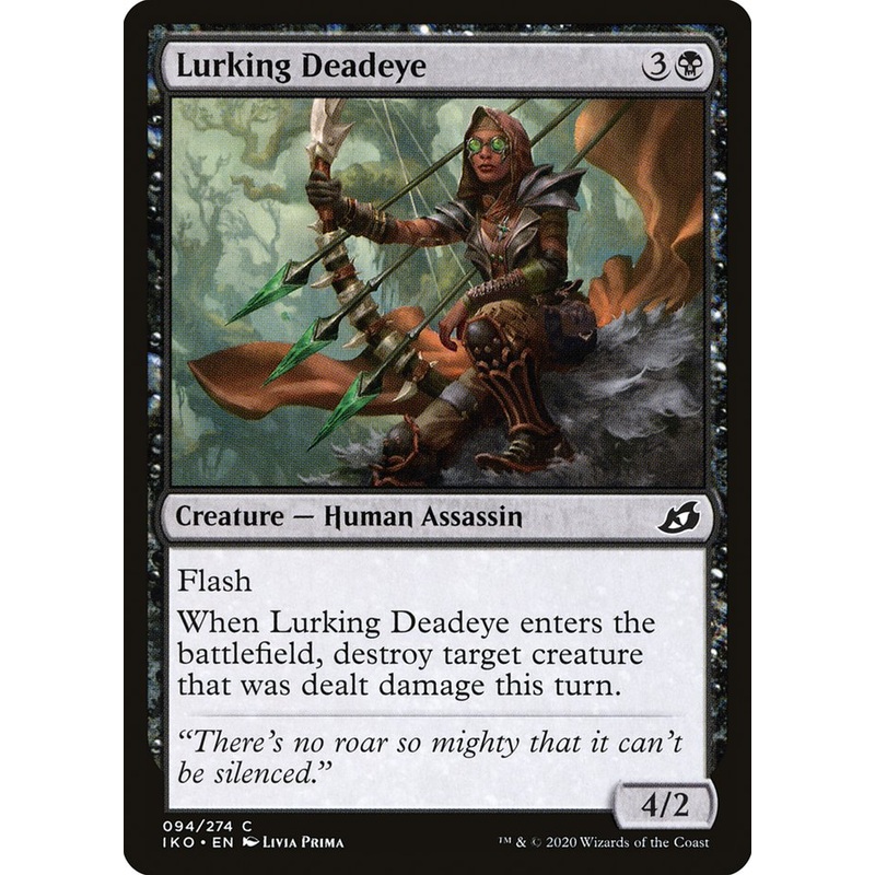 Lurking Deadeye [Ikoria: Lair of Behemoths]