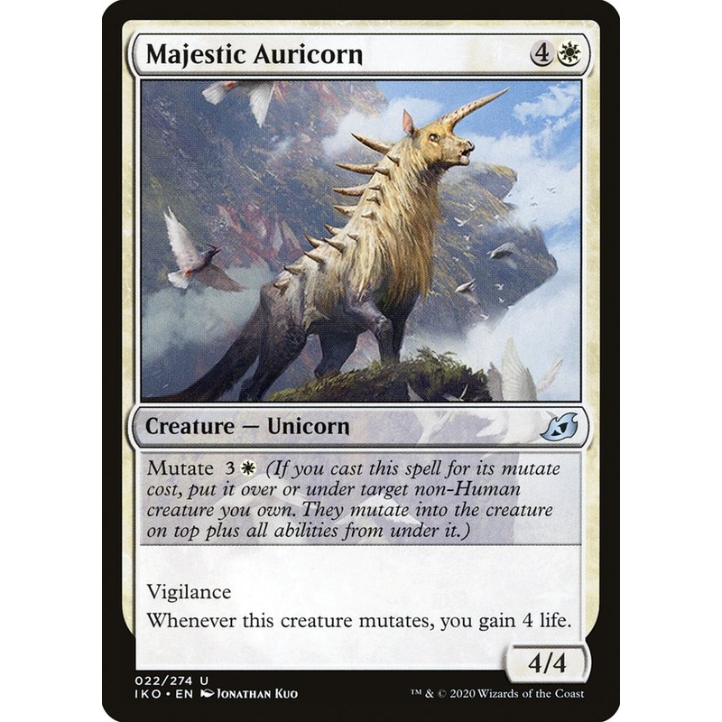 Majestic Auricorn [Ikoria: Lair of Behemoths]