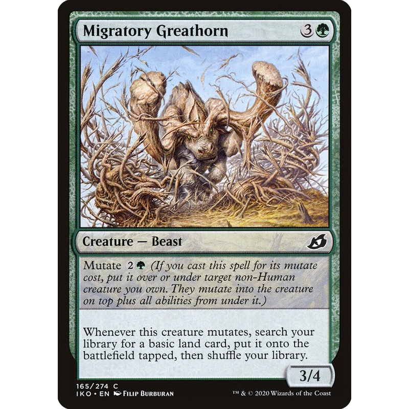 Migratory Greathorn [Ikoria: Lair of Behemoths]