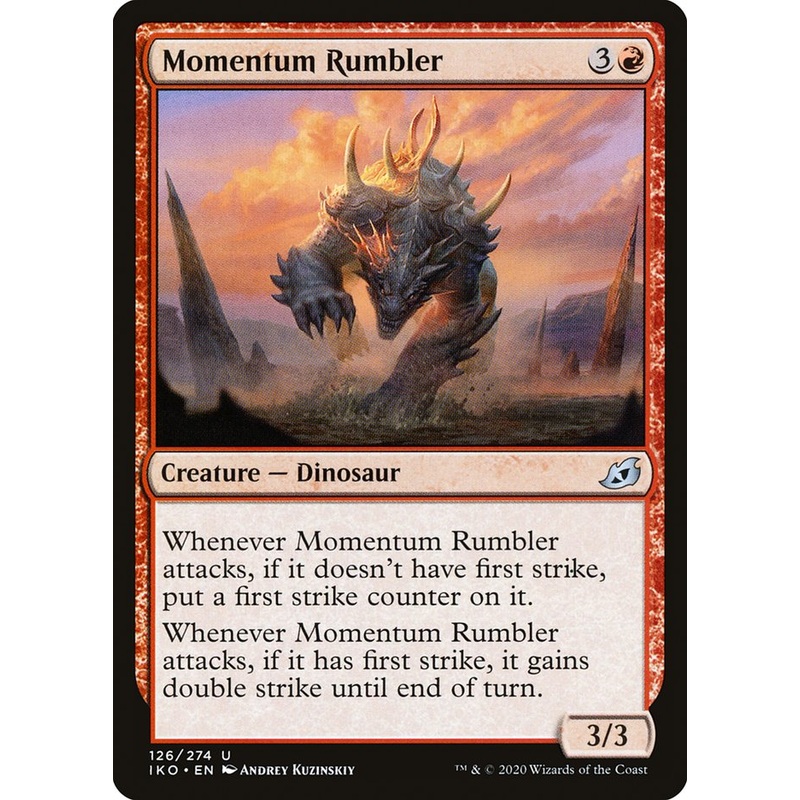 Momentum Rumbler [Ikoria: Lair of Behemoths]