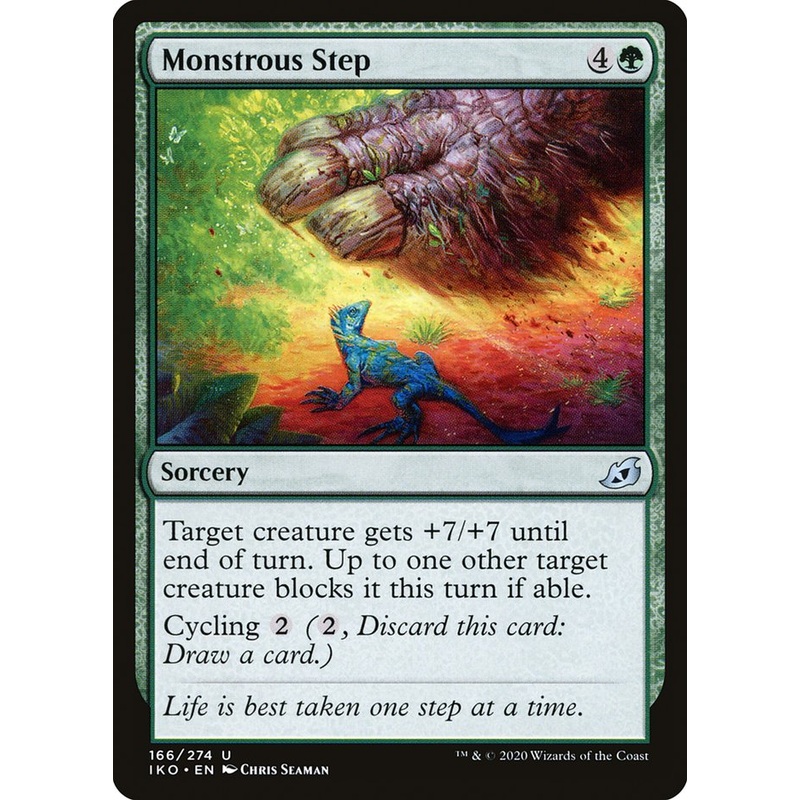 Monstrous Step [Ikoria: Lair of Behemoths]