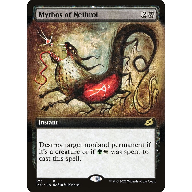 Mythos of Nethroi (Extended Art) [Ikoria: Lair of Behemoths]
