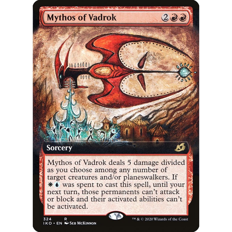 Mythos of Vadrok (Extended Art) [Ikoria: Lair of Behemoths]