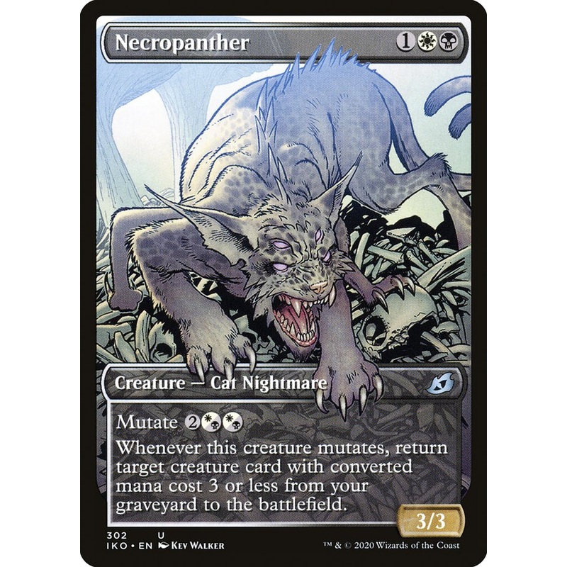 Necropanther (Showcase) [Ikoria: Lair of Behemoths]