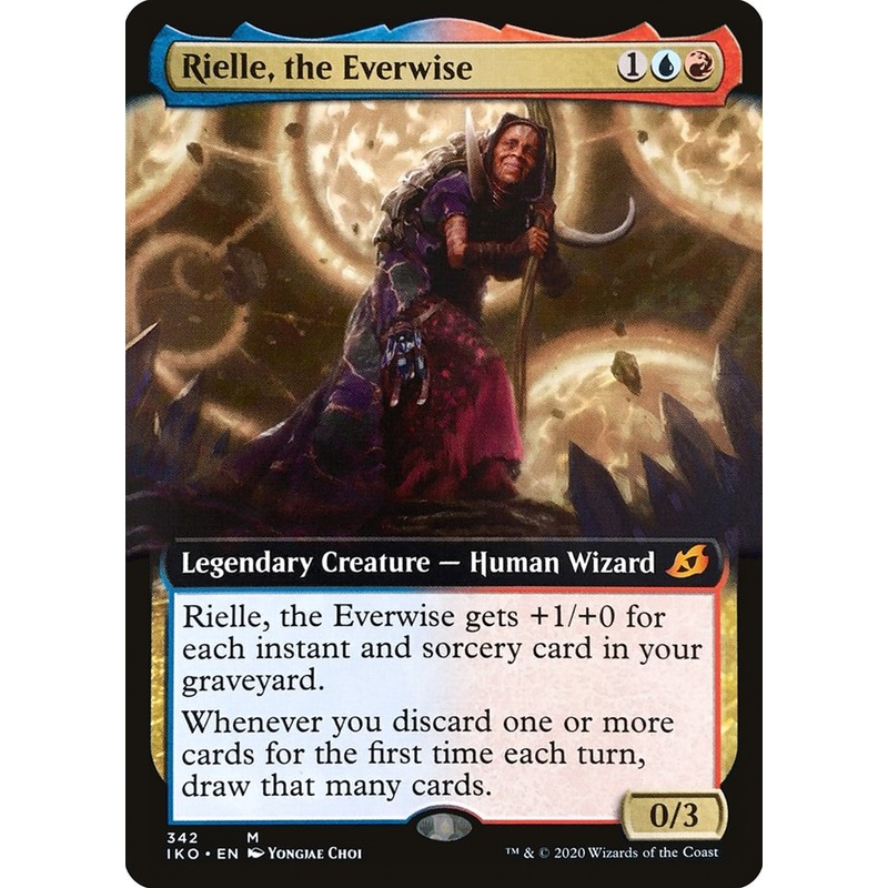Rielle, the Everwise (Extended Art) [Ikoria: Lair of Behemoths]