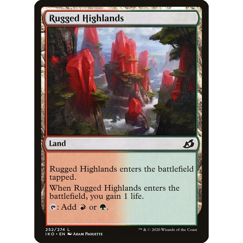 Rugged Highlands [Ikoria: Lair of Behemoths]