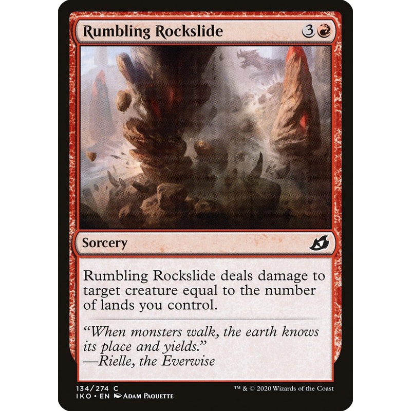Rumbling Rockslide [Ikoria: Lair of Behemoths]