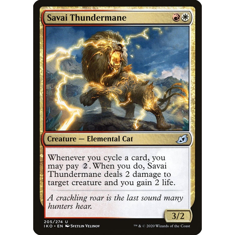 Savai Thundermane [Ikoria: Lair of Behemoths]