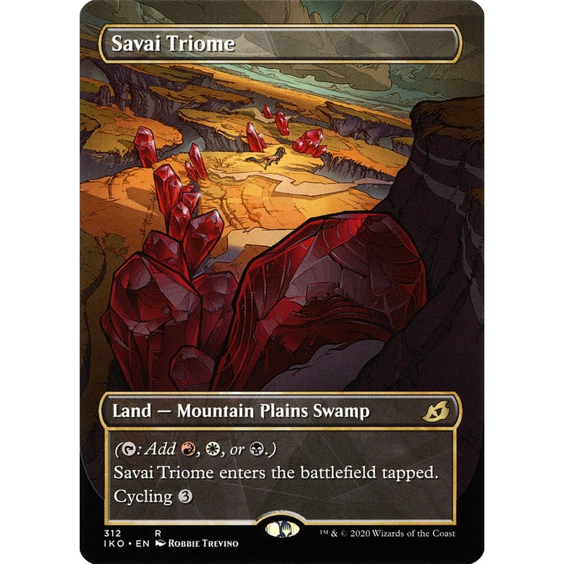 Savai Triome (Showcase) [Ikoria: Lair of Behemoths]