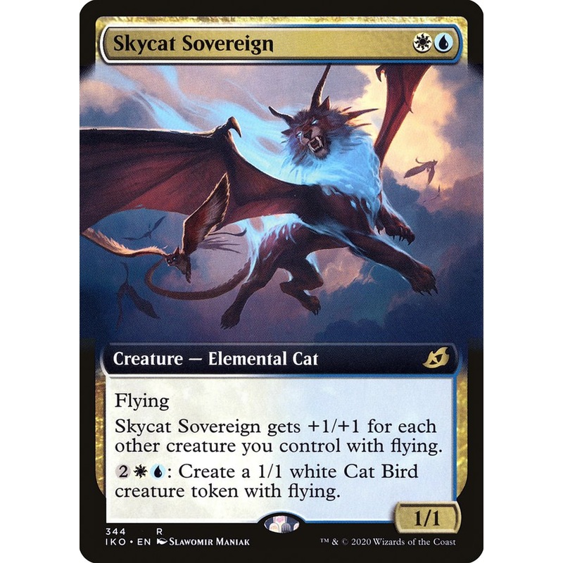 Skycat Sovereign (Extended Art) [Ikoria: Lair of Behemoths]