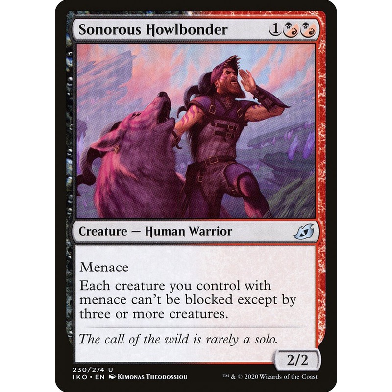Sonorous Howlbonder [Ikoria: Lair of Behemoths]