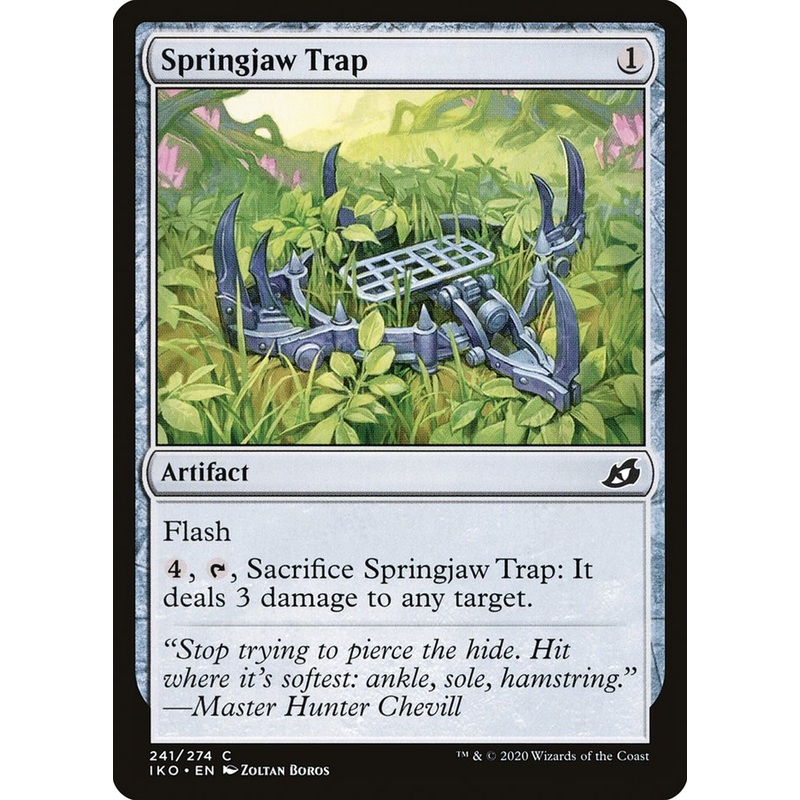 Springjaw Trap [Ikoria: Lair of Behemoths]