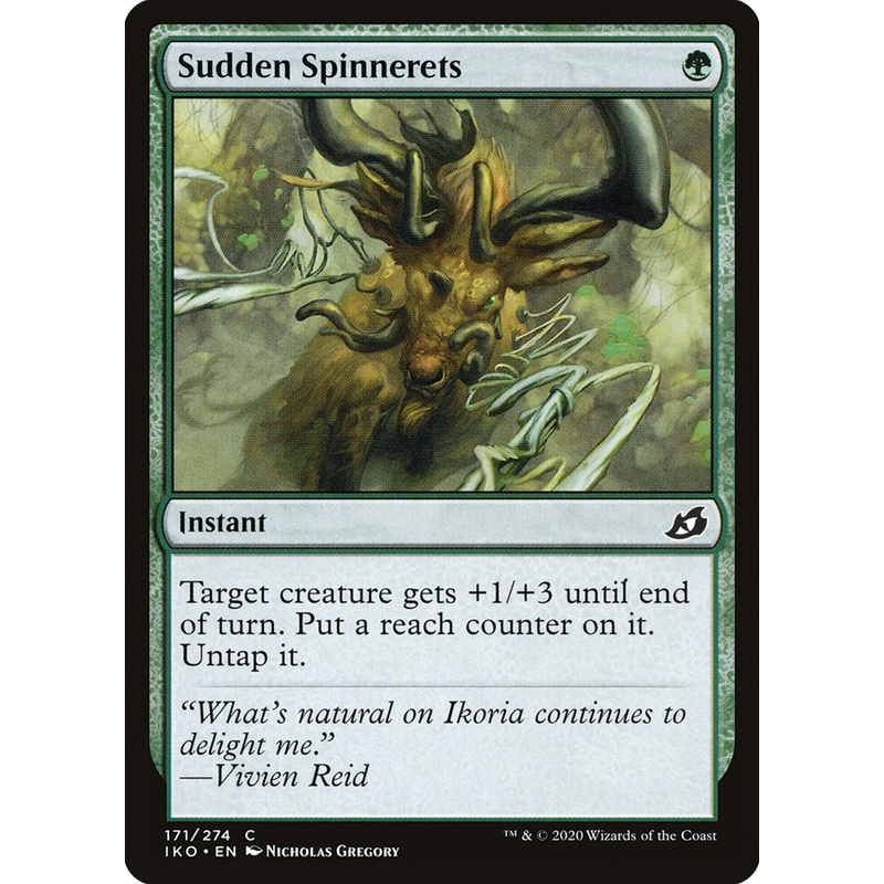 Sudden Spinnerets [Ikoria: Lair of Behemoths]