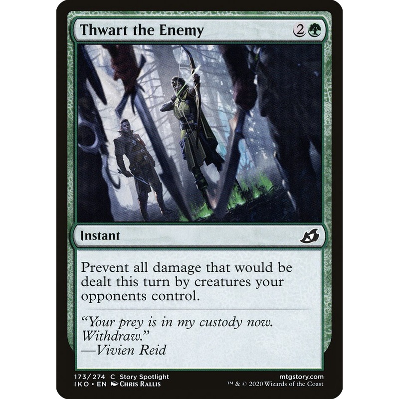 Thwart the Enemy [Ikoria: Lair of Behemoths]