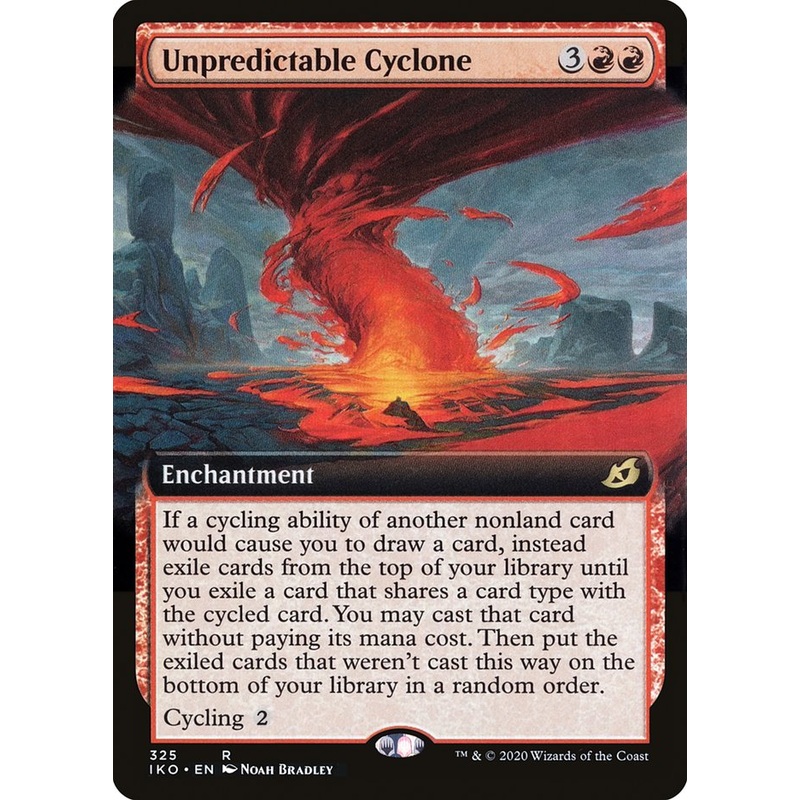 Unpredictable Cyclone (Extended Art) [Ikoria: Lair of Behemoths]