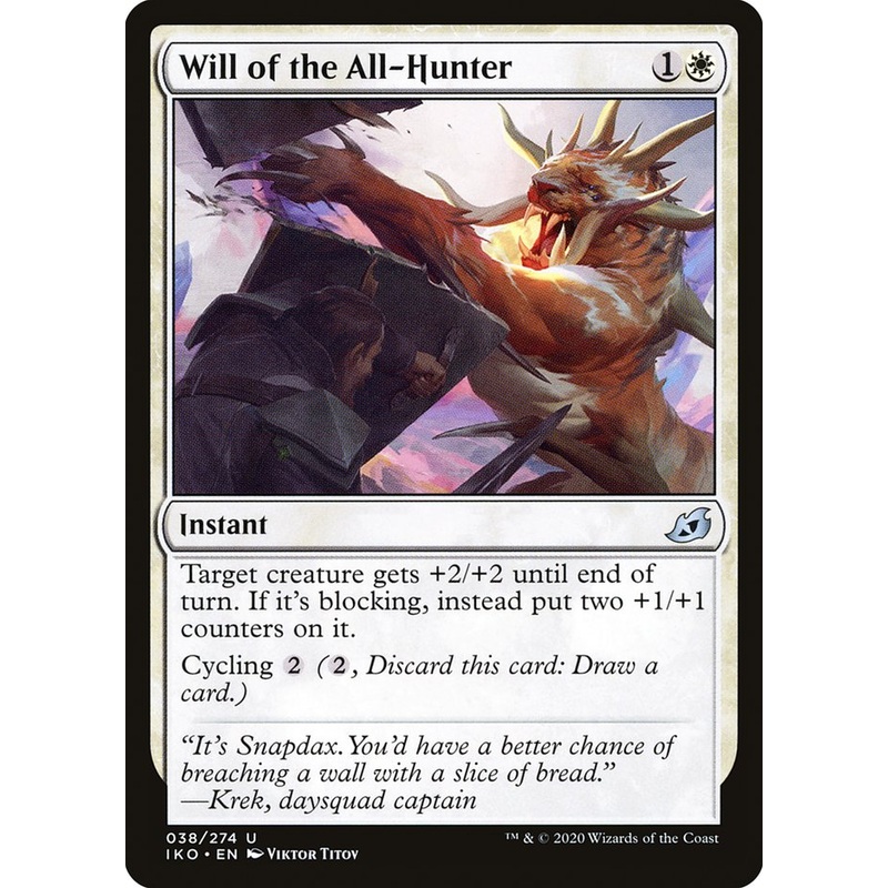 Will of the All-Hunter [Ikoria: Lair of Behemoths]