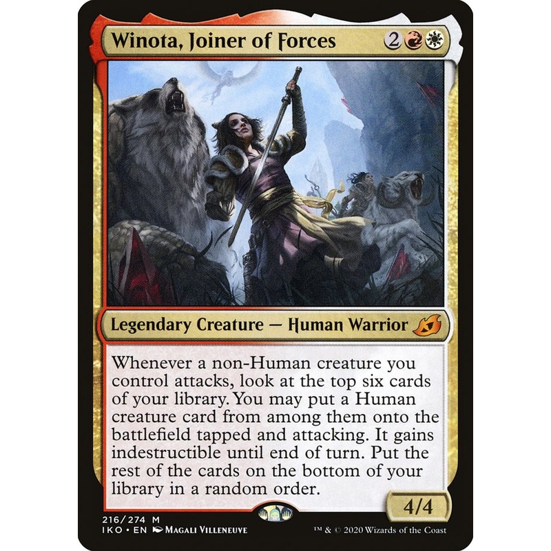 Winota, Joiner of Forces [Ikoria: Lair of Behemoths]