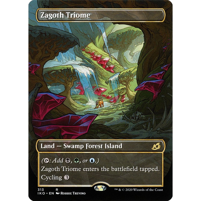 Zagoth Triome (Showcase) [Ikoria: Lair of Behemoths]