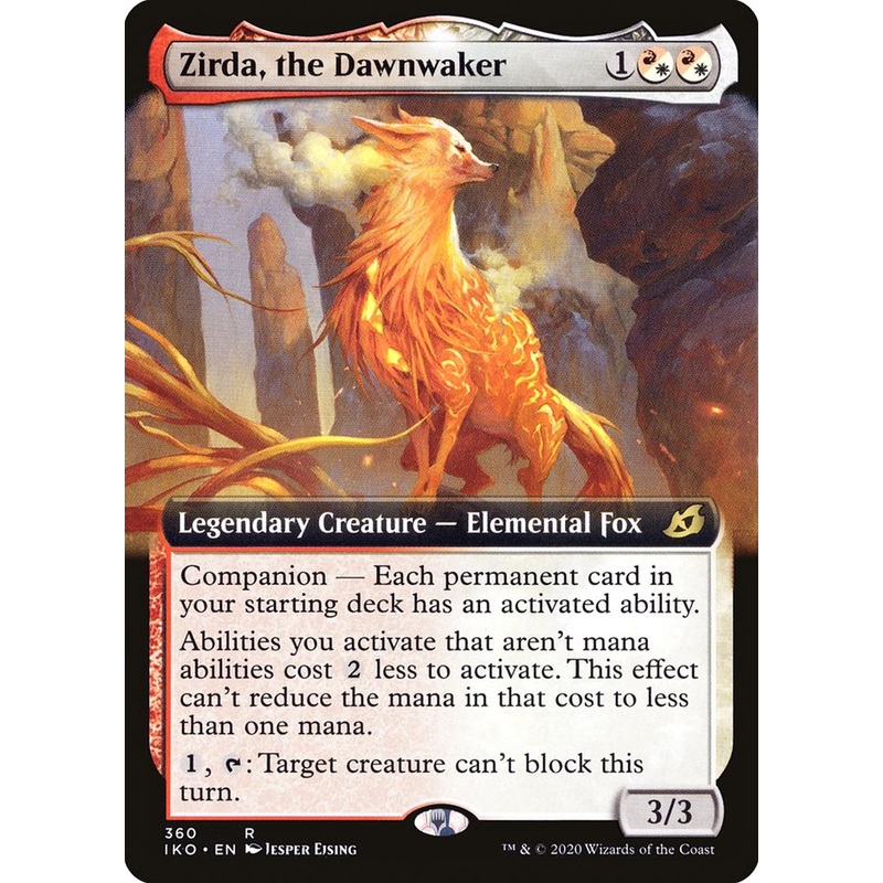 Zirda, the Dawnwaker (Extended Art) [Ikoria: Lair of Behemoths]