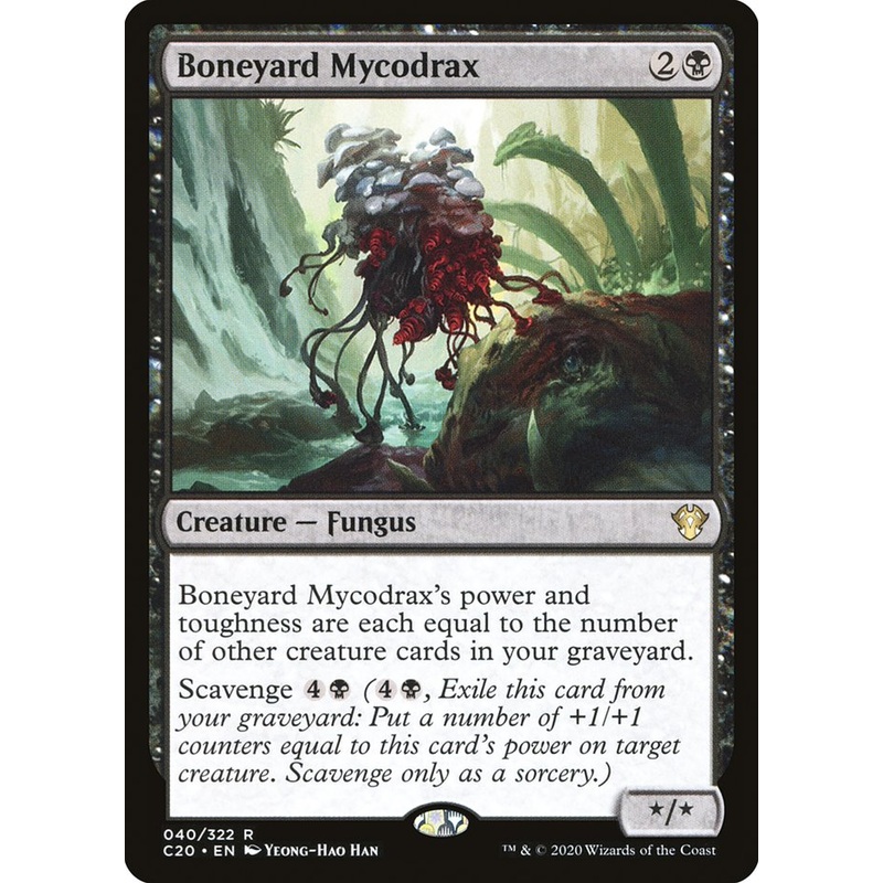 Boneyard Mycodrax [Commander 2020]