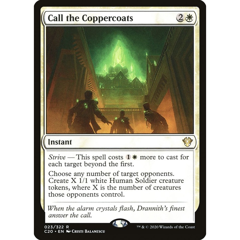 Call the Coppercoats [Commander 2020]