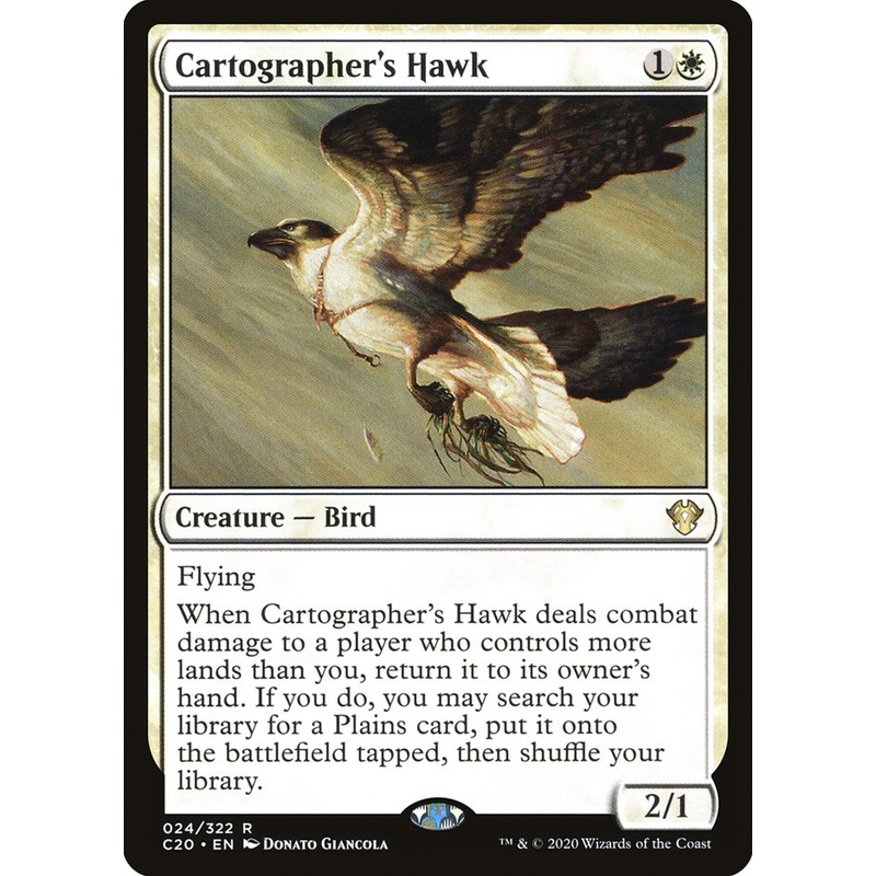 Cartographer's Hawk [Commander 2020]