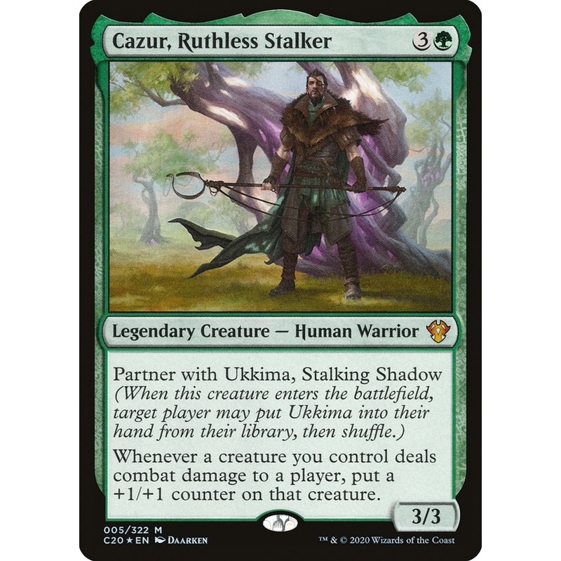 Cazur, Ruthless Stalker [Commander 2020]