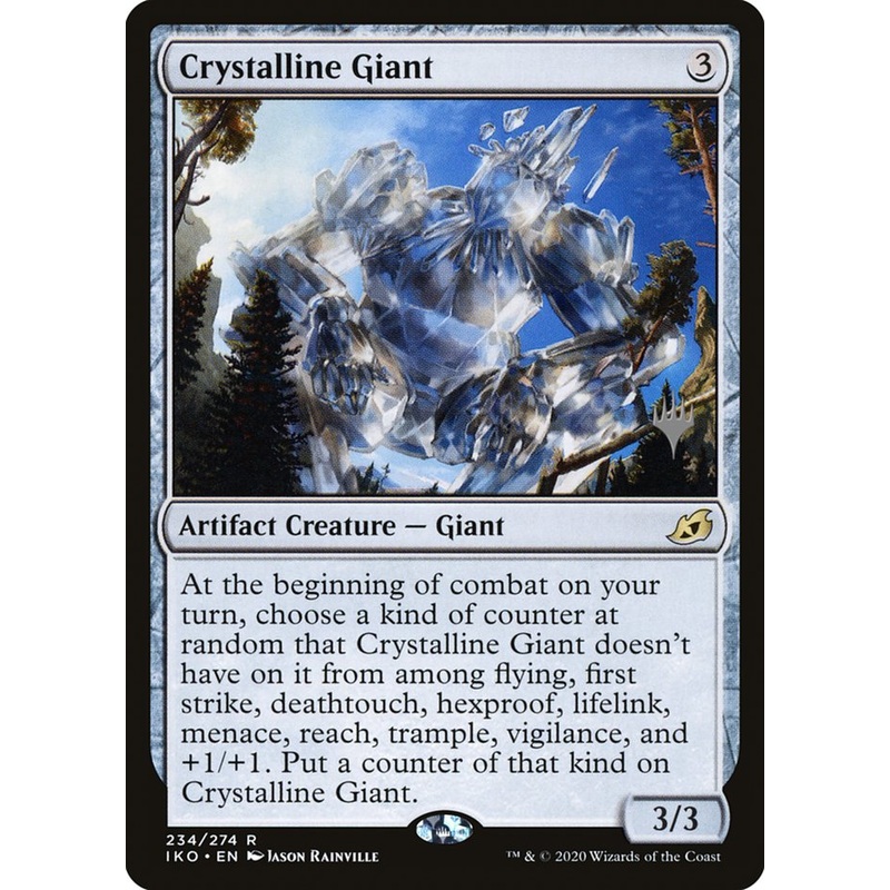 Crystalline Giant (Promo Pack) [Ikoria: Lair of Behemoths Promos]