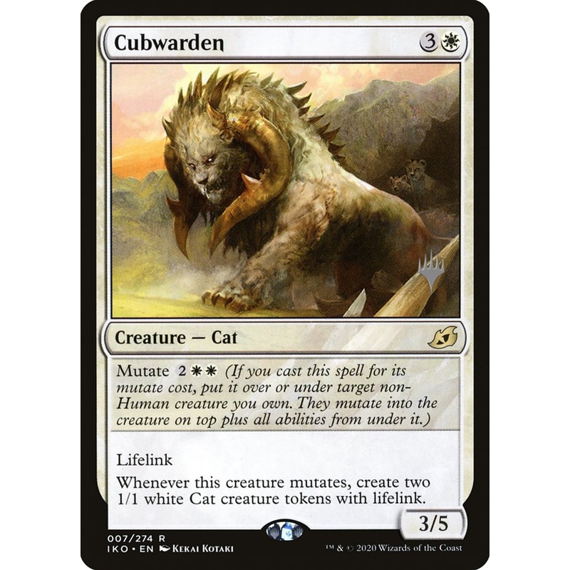 Cubwarden (Promo Pack) [Ikoria: Lair of Behemoths Promos]