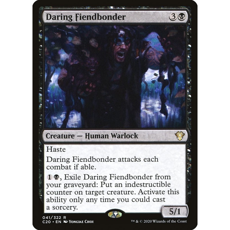 Daring Fiendbonder [Commander 2020]
