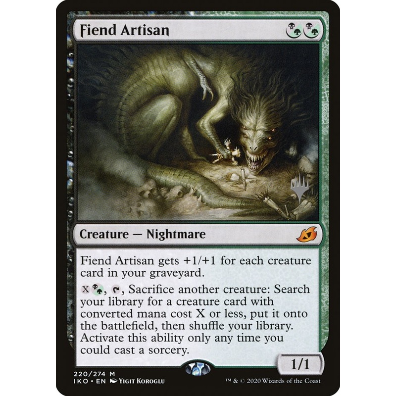 Fiend Artisan (Promo Pack) [Ikoria: Lair of Behemoths Promos]