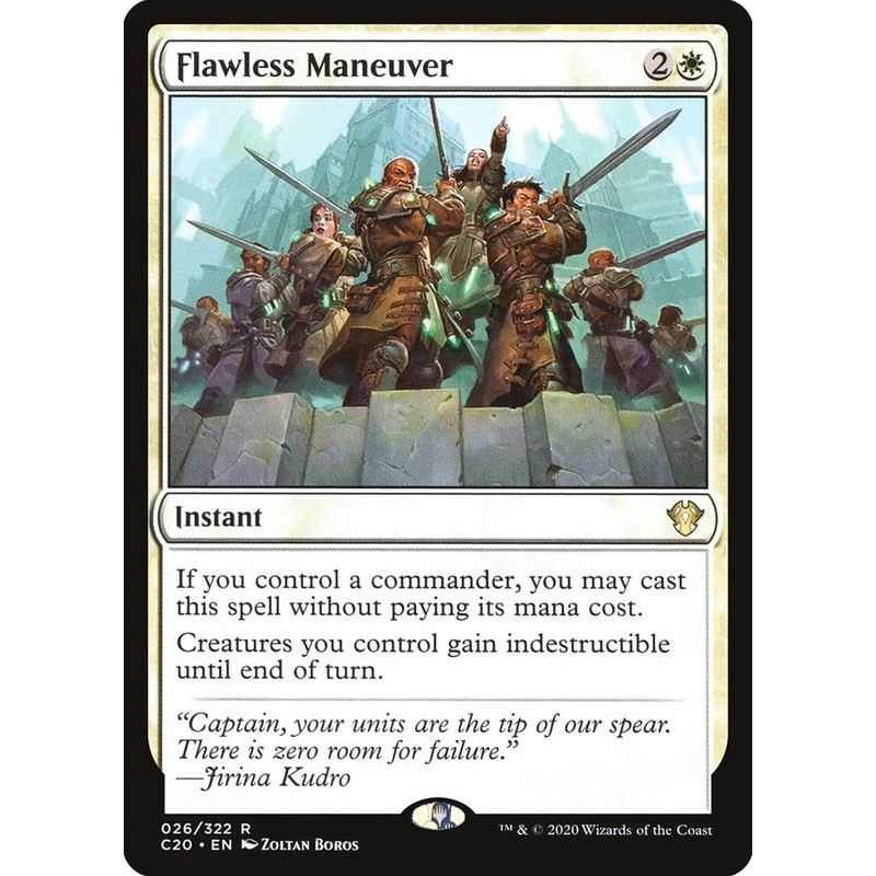Flawless Maneuver [Commander 2020]
