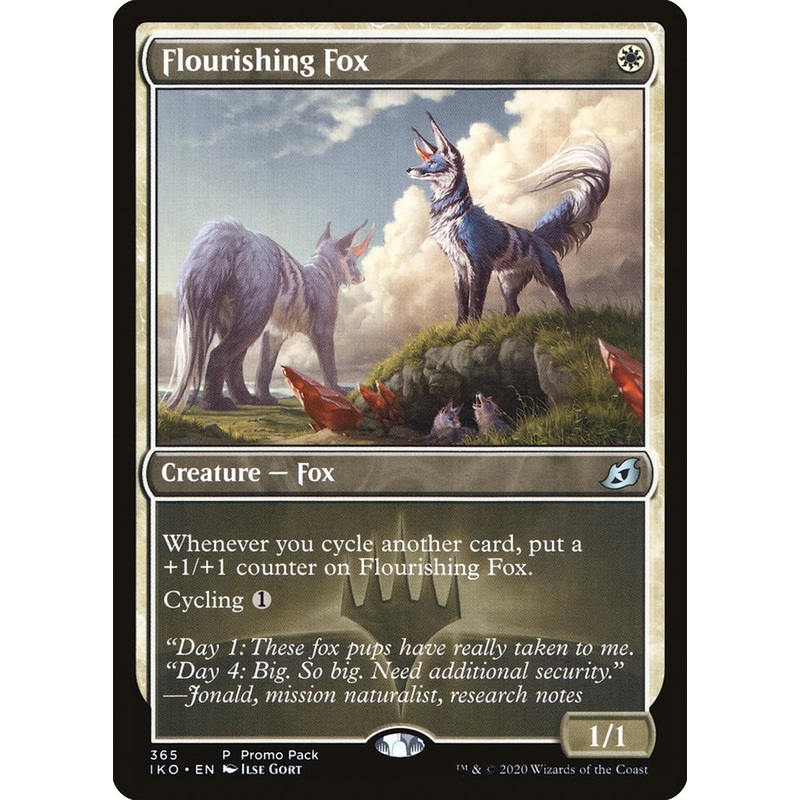 Flourishing Fox (Promo Pack) [Ikoria: Lair of Behemoths Promos]