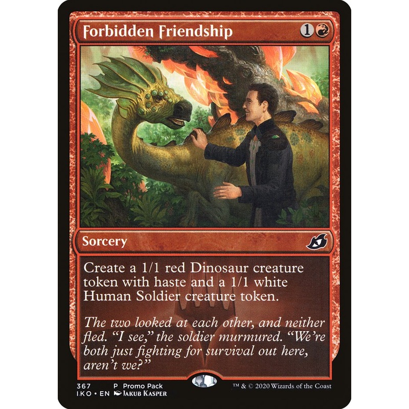Forbidden Friendship (Promo Pack) [Ikoria: Lair of Behemoths Promos]