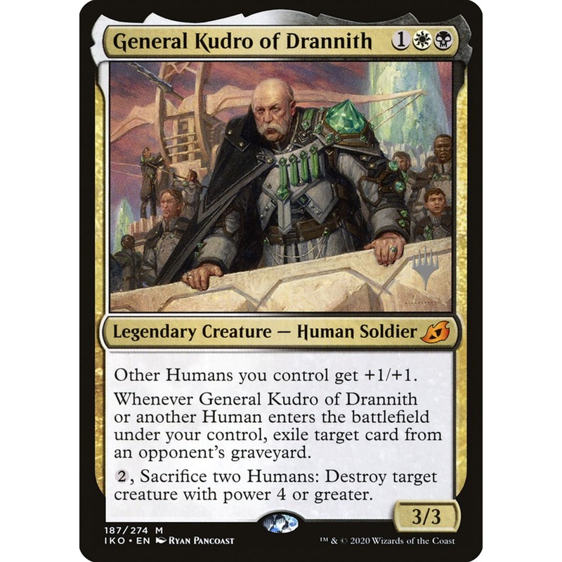 General Kudro of Drannith (Promo Pack) [Ikoria: Lair of Behemoths Promos]