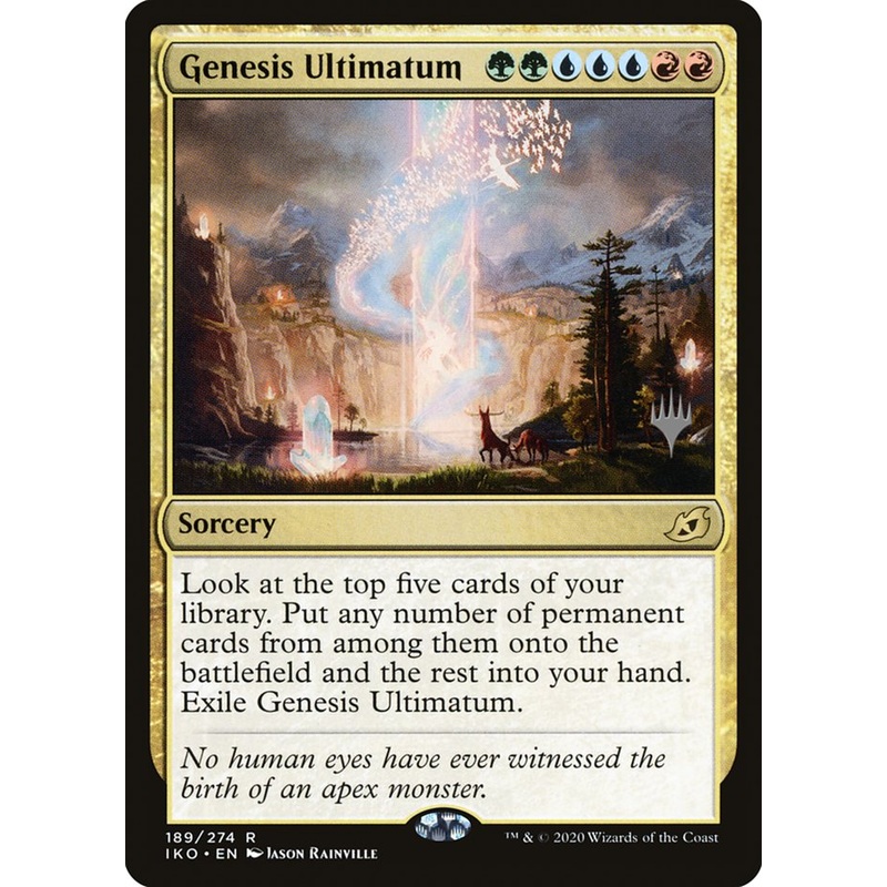 Genesis Ultimatum (Promo Pack) [Ikoria: Lair of Behemoths Promos]
