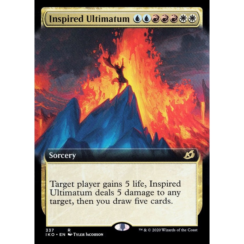 Inspired Ultimatum (Extended Art) [Ikoria: Lair of Behemoths]