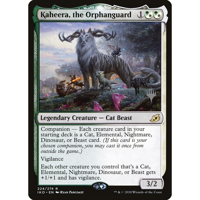 Kaheera, the Orphanguard (Promo Pack) [Ikoria: Lair of Behemoths Promos]