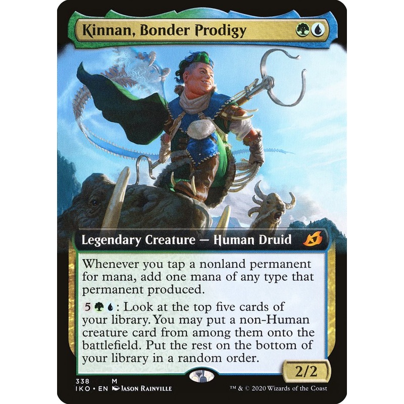 Kinnan, Bonder Prodigy (Extended Art) [Ikoria: Lair of Behemoths]