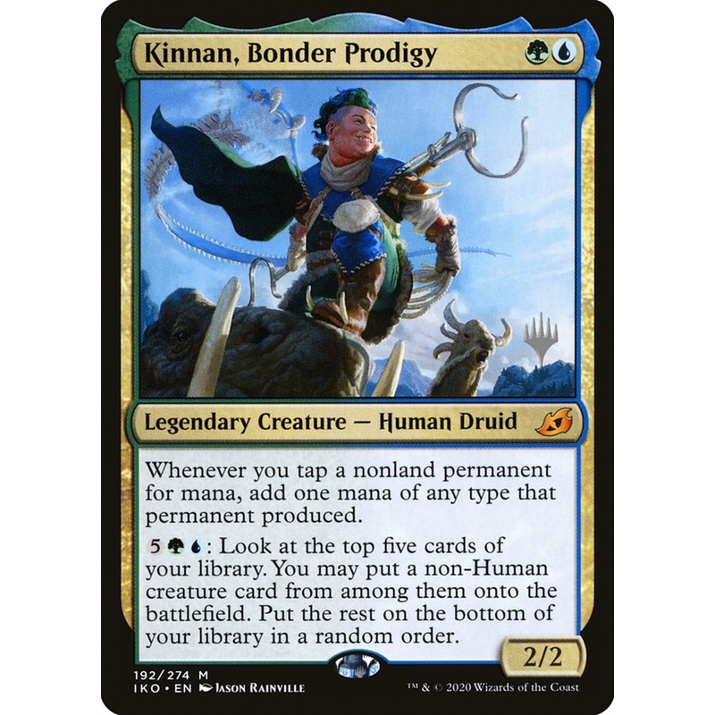 Kinnan, Bonder Prodigy (Promo Pack) [Ikoria: Lair of Behemoths Promos]