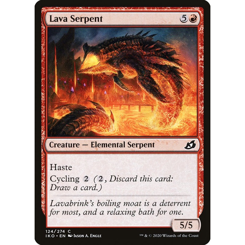 Lava Serpent [Ikoria: Lair of Behemoths]